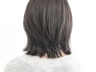 ミディアム カラー パーマ ヘアアレンジ ネイル マツエク・マツパ 川野 彩海のヘアスタイル