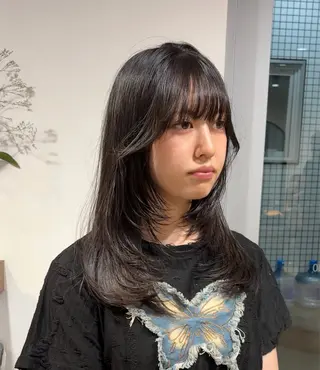 ロング A.C.T C-LOOPUNITED所属・坂元 あかねのヘアスタイル