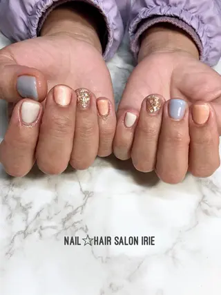 ネイル Hair salon Irie所属・與儀 知佳のネイルデザイン
