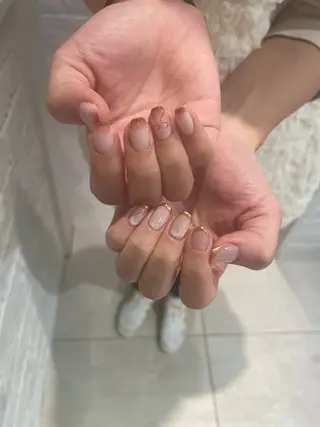 ショート 尾張 玖羽のネイルデザイン