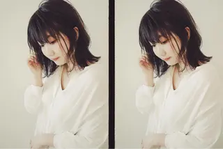 ミディアム カラー salon AKIRA所属・市川 千夏のヘアスタイル