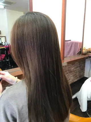 ロング パーマ 桧山 真のヘアスタイル
