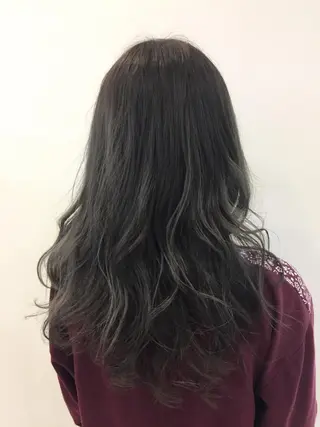 ロング カラー 中村 卓也のヘアスタイル