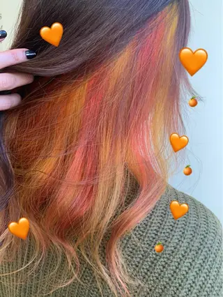 ミディアム カラー EMANON新宿東口所属・新宿駅近♡個室 ♡関口三都季🌜のヘアスタイル