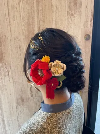 ヘアアレンジ 岡村 真子のヘアスタイル