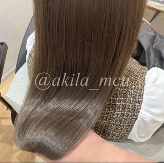 ロング カラー ヘアアレンジ エグチ アキラのヘアスタイル