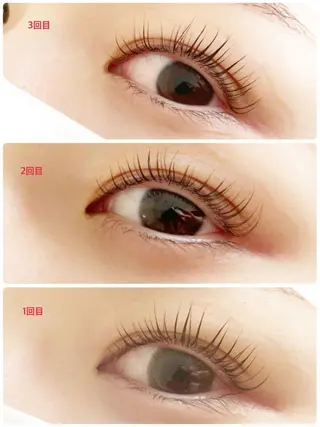 マツエク・マツパ eam（イーム）所属・katano harunaのマツエク・マツパデザイン