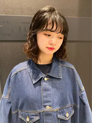 ショート カラー パーマ mai / linoah˚✧のヘアスタイル