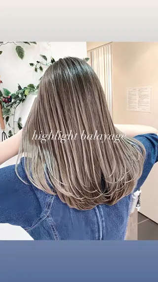 ロング カラー 大宮/バレイヤージュ 髪質改善/澤田隆誠のヘアスタイル