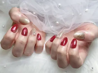 ネイル 【Eclat ｴｸﾗ】nail＆beauty所属・Eclat〔ｴｸﾗ〕 MOEKA𝜗𝜚*のネイルデザイン