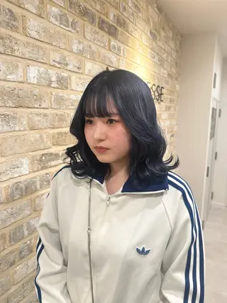 カラー sau.所属・kano🌈 ボブ/レイヤーのヘアスタイル