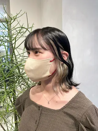 ショート カラー ブロンド×ハイトーン /遠藤将太のヘアスタイル