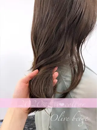 カラー レイヤー/顔周り 田山　穂波のヘアスタイル