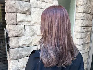 セミロング カラー EMANON天神所属・Hitomi Ezakiのヘアスタイル