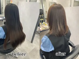 ミディアム 🌸Bob🌸 市井友佳子のヘアスタイル