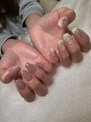 ネイル Tink藤沢店所属・🦋Tink🦋 asukaのネイルデザイン