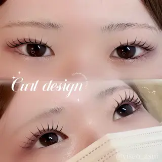 マツエク・マツパ ViSEO Asuiのマツエク・マツパデザイン