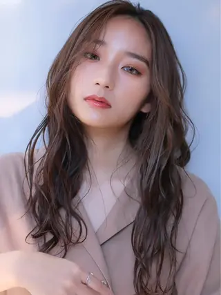 ロング カラー L.E.M泉中央店長 小野寺優斗のヘアスタイル