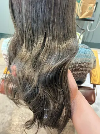 ロング カラー olive For hair 池袋【オリーブフォーヘアー】所属・🍒艶髪カラー🍒 青木 瞳のヘアスタイル