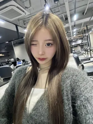 ロング 髪質改善大阪/ 酸性縮毛矯正/ゆうとのヘアスタイル