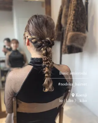 ロング ヘアアレンジ お呼ばれセット🕊️ 高円寺/太田和のヘアスタイル