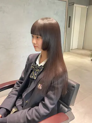 ロング CHERIM ❤️‍🔥新家光葉のヘアスタイル