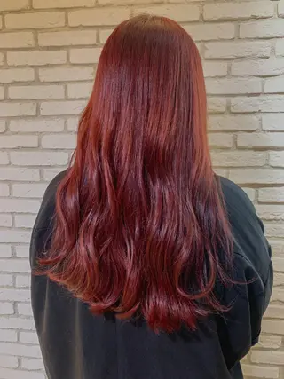 ロング カラー ヘアアレンジ yuka .のヘアスタイル