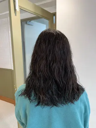 セミロング パーマ メンズカット /パーマ🍀田畑玖音のヘアスタイル