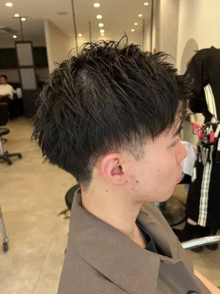 メンズ 花城 沙也加のヘアスタイル