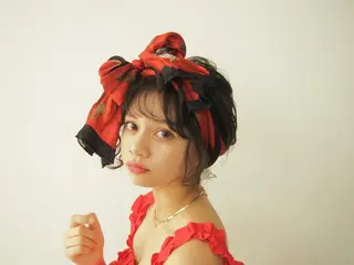 ヘアアレンジ 似合わせ艶髪カラー ❤️ハダユミのヘアスタイル