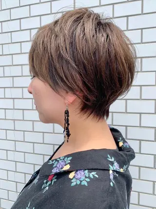 ショート juve. 別府のヘアスタイル