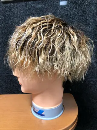 ショート パーマ メンズ 【店長】福田 健人のヘアスタイル