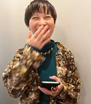 ショート ショート/ボブ/ パーマ/柏原良亮のヘアスタイル