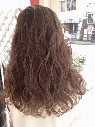 セミロング カラー 加藤 直樹のヘアスタイル