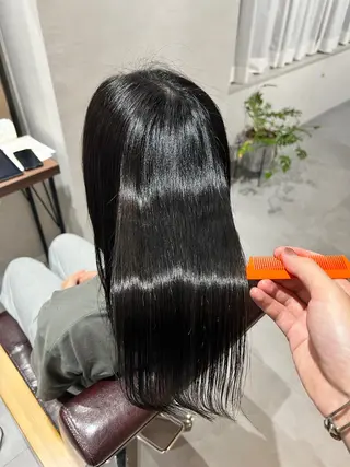 ミディアム 岸本 桂輝のヘアスタイル