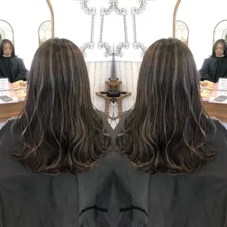 セミロング 得能 雅人のヘアスタイル