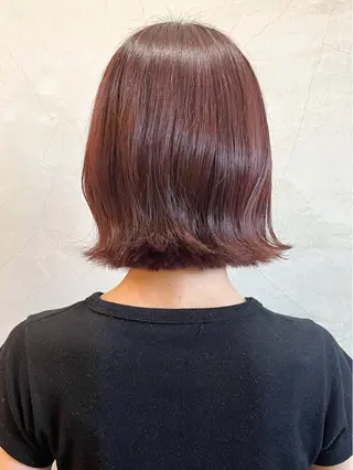 ミディアム Musee plume所属・荻野七菜子 ボブのヘアスタイル