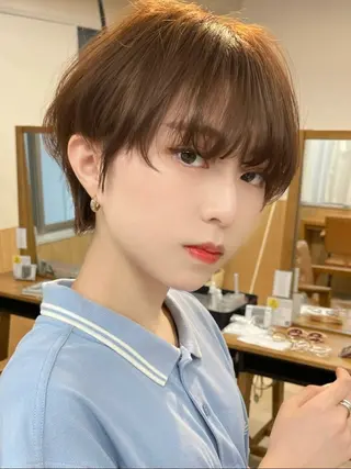 ショート sand yokohama所属・🌟似合わせカット No.1🌟ホノのヘアスタイル