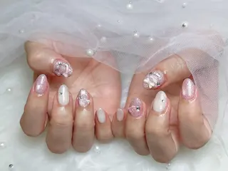 ネイル 【Eclat ｴｸﾗ】nail＆beauty所属・Eclat〔ｴｸﾗ〕 MOEKA𝜗𝜚*のネイルデザイン