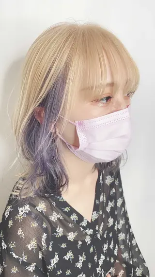 ミディアム Gaudi(ガウディ)❤︎所属・めんへらびようし Daiaのヘアスタイル