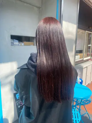 ロング カラー heavenly所属・中西 彩愛のヘアスタイル