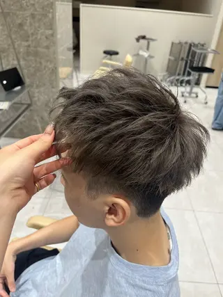 メンズ バレイヤージュ/ヘア アレンジ/shionのヘアスタイル