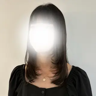 ミディアム 豊川/Facil/ スズキサクラのヘアスタイル