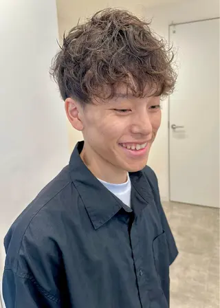 パーマ メンズ ima所属・ima代表 ニヘイのヘアスタイル