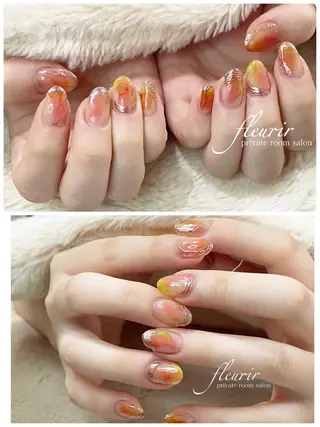 ネイル フルリール 【プライベートサロンのネイルデザイン