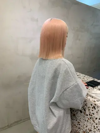 カラー 透明感color🩵 MAYUKAのヘアスタイル
