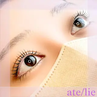 マツエク・マツパ ate/lie アテリアのマツエク・マツパデザイン