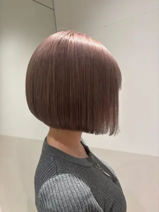 ショート カラー ヘアアレンジ 押切 響　のヘアスタイル