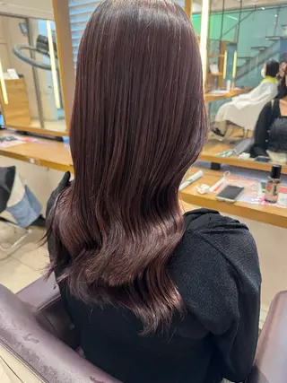 ロング カラー 🍪ﾖｼｲﾊﾙﾈ🍪 ﾗﾍﾞﾝﾀﾞｰｶﾗｰのヘアスタイル