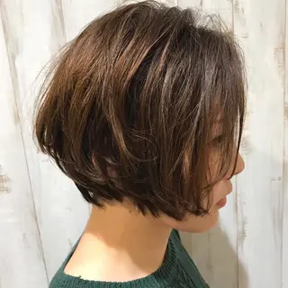ショート 庄司 美佑樹のヘアスタイル
